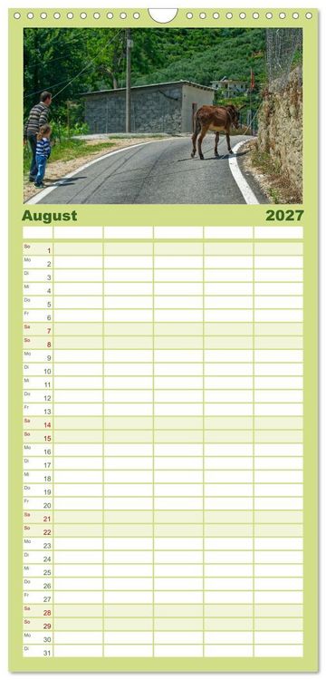 Produktbild: Familienplaner 2027 - Albanien. Eine Entdeckungsreise. mit 5 Spalten (Wandkalender, 21 x 45 cm) CALVENDO