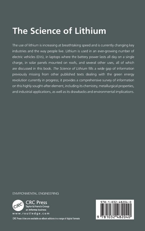 Produktbild: The Science of Lithium