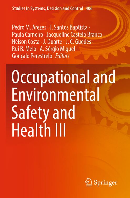 Produktbild: Occupational and Environmental Safety and Health III