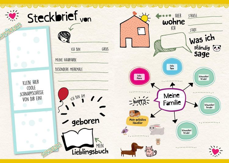 Produktbild: Mein Eintragbuch 100 Ideen: Das bin ich