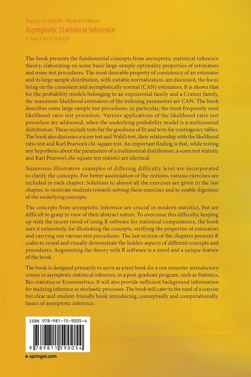Produktbild: Asymptotic Statistical Inference
