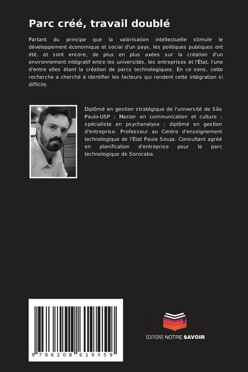 Produktbild: Parc cr&eacute;&eacute;, travail doubl&eacute;