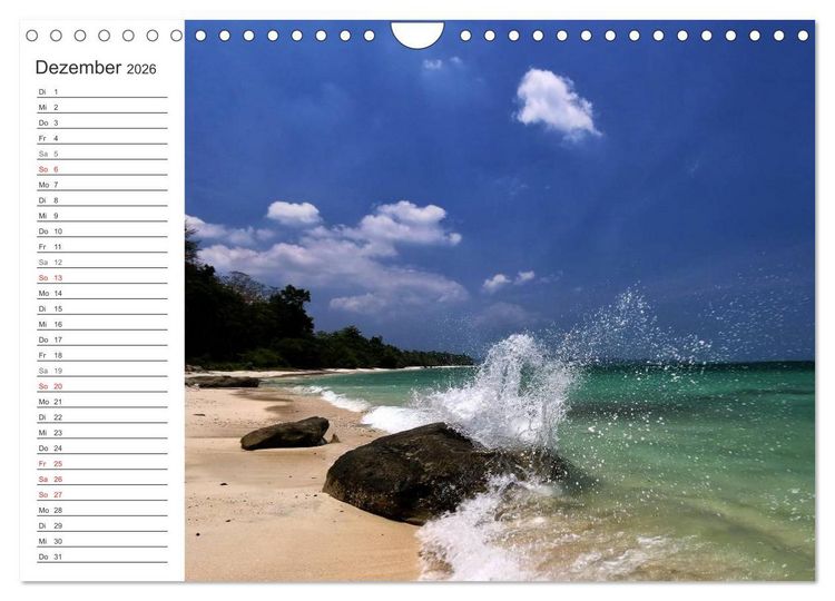 Produktbild: Malediven (Wandkalender 2026 DIN A4 quer), CALVENDO Monatskalender