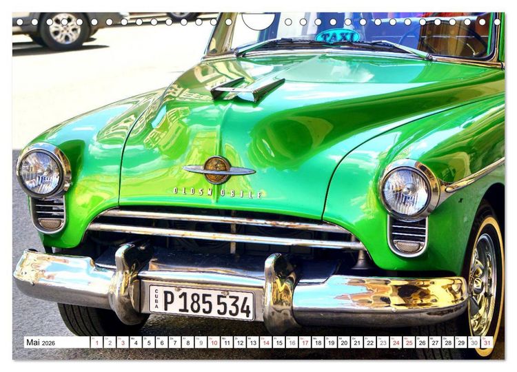 Produktbild: OLDSMOBILE - Auto-Legenden (Wandkalender 2026 DIN A4 quer), CALVENDO Monatskalender
