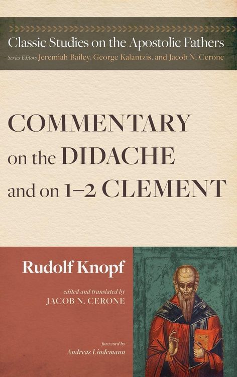 Produktbild: Commentary on the Didache and on 1-2 Clement