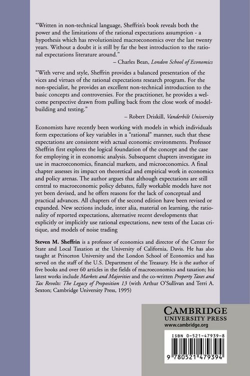 Produktbild: Rational Expectations