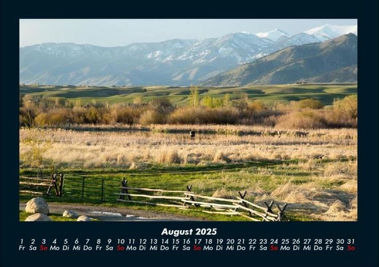 Produktbild: Bergige Welten 2025 Fotokalender DIN A4