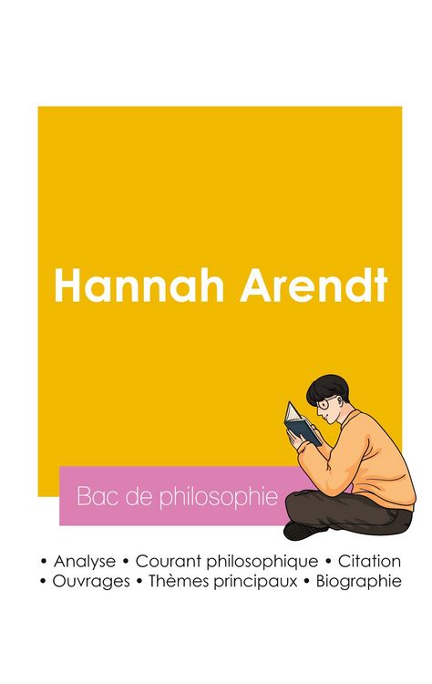 Produktbild: R&eacute;ussir son Bac de philosophie 2026 : Analyse du philosophe Hannah Arendt