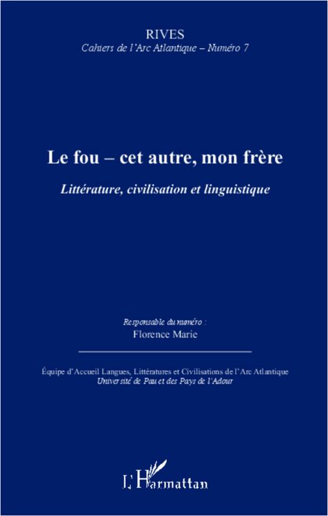 Produktbild: Le fou - cet autre, mon fr&egrave;re