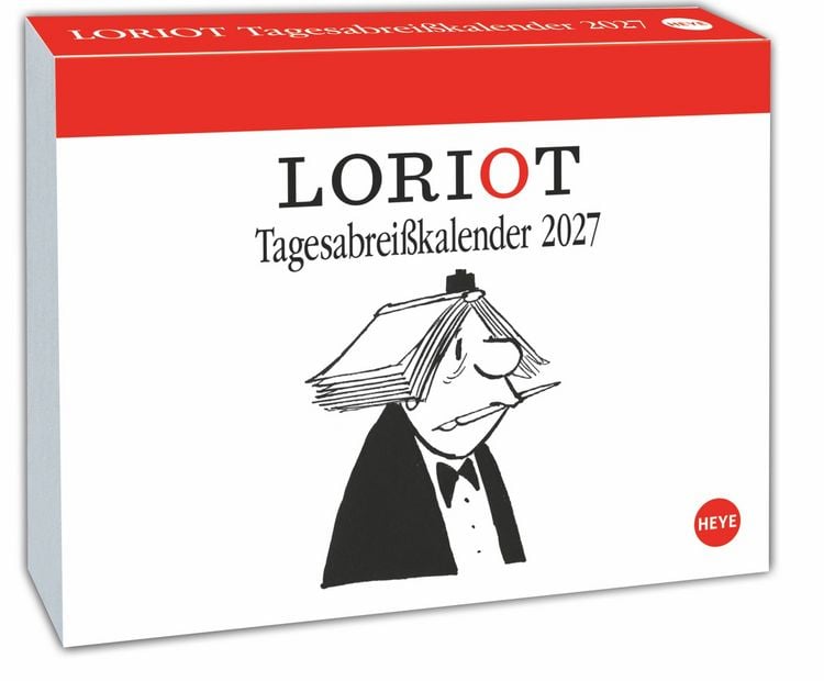 Produktbild: Loriot Tagesabrei&szlig;kalender 2027