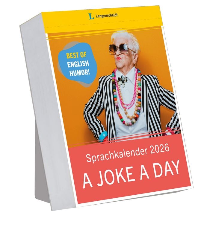 Produktbild: Langenscheidt Kalender A Joke a Day 2026