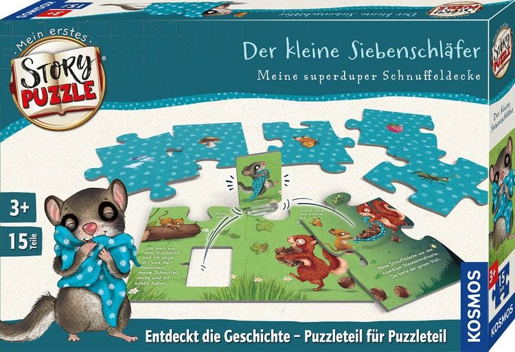 Produktbild: Mein erstes Story-Puzzle Der kleine Siebenschl&auml;fer