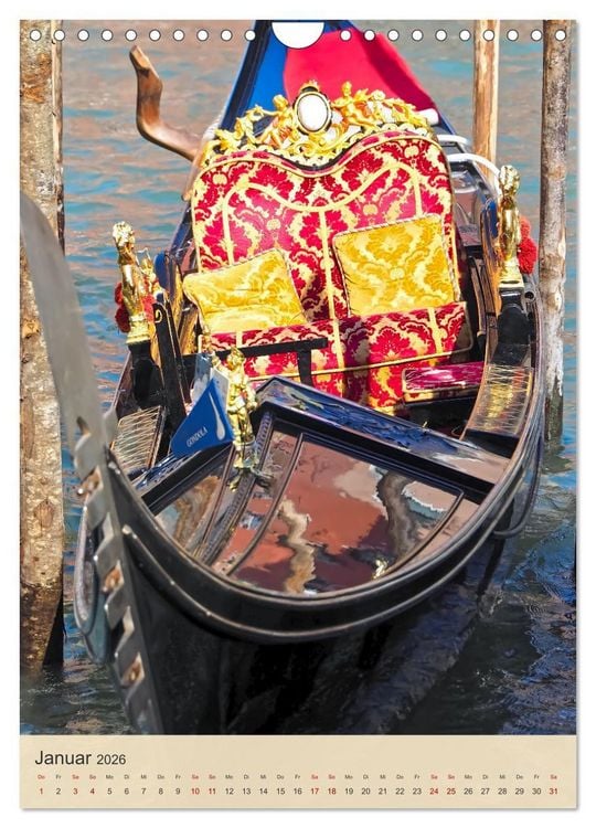 Produktbild: F&uuml;r immer Dein Venedig (Wandkalender 2026 DIN A4 hoch), CALVENDO Monatskalender