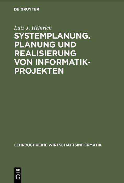 Produktbild: Systemplanung. Planung und Realisierung von Informatik-Projekten