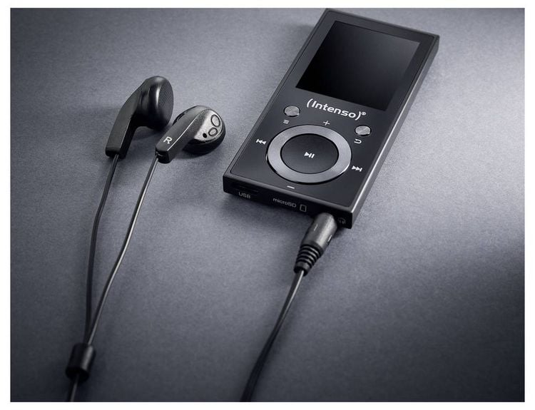 Produktbild: Intenso MP3 Videoplayer 64GB Music Walker MP3-Player 64GB Schwarz Bluetooth&reg;