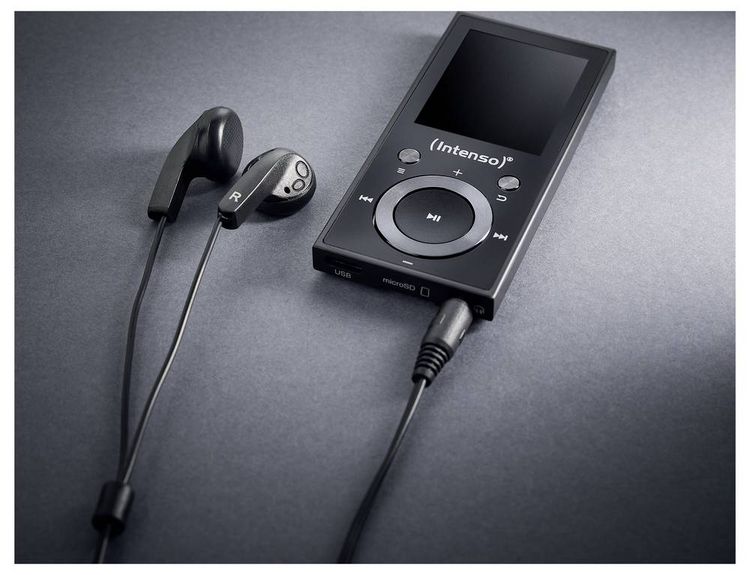 Produktbild: Intenso Music Walker MP3-Player 64GB Schwarz Bluetooth&reg;