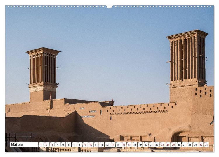Produktbild: St&auml;dte des Irans - Yazd (hochwertiger Premium Wandkalender 2026 DIN A2 quer), Kunstdruck in Hochglanz
