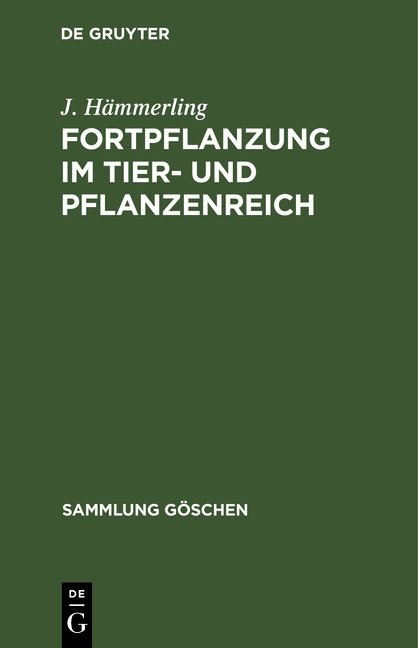Produktbild: Fortpflanzung im Tier- und Pflanzenreich