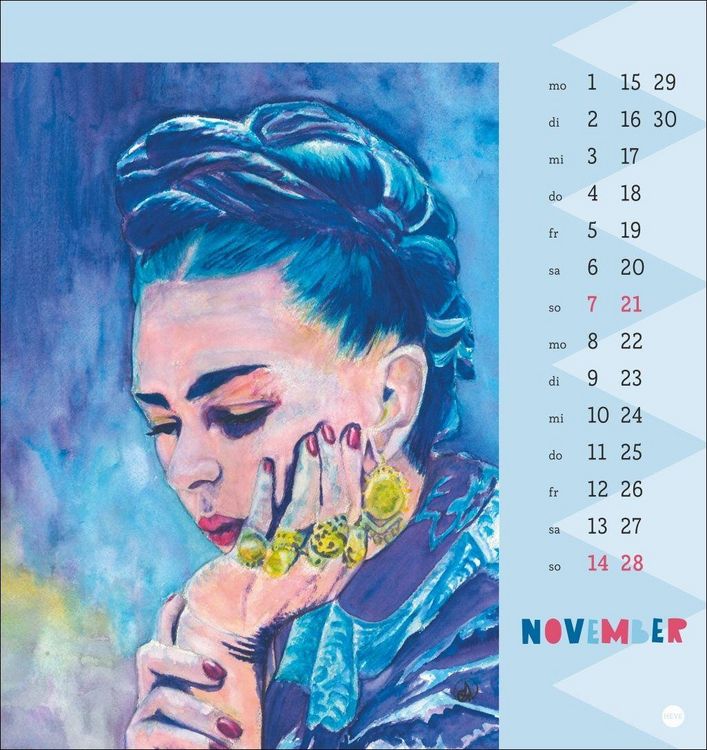 Produktbild: Frida Postkartenkalender 2027