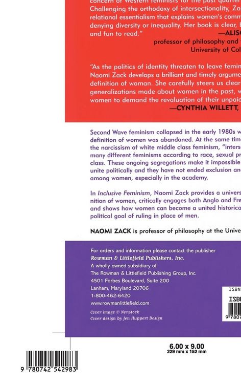 Produktbild: Zack, N: Inclusive Feminism