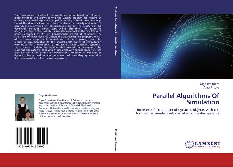 Produktbild: Parallel Algorithms Of Simulation