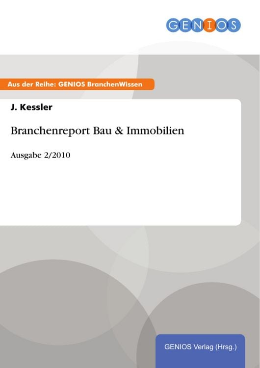 Produktbild: Branchenreport Bau & Immobilien