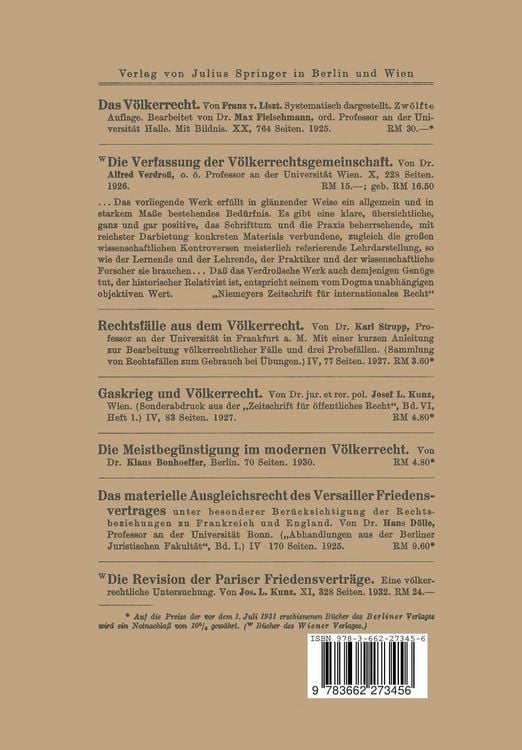 Produktbild: Einf&uuml;hrung in das Angewandte V&ouml;lkerrecht