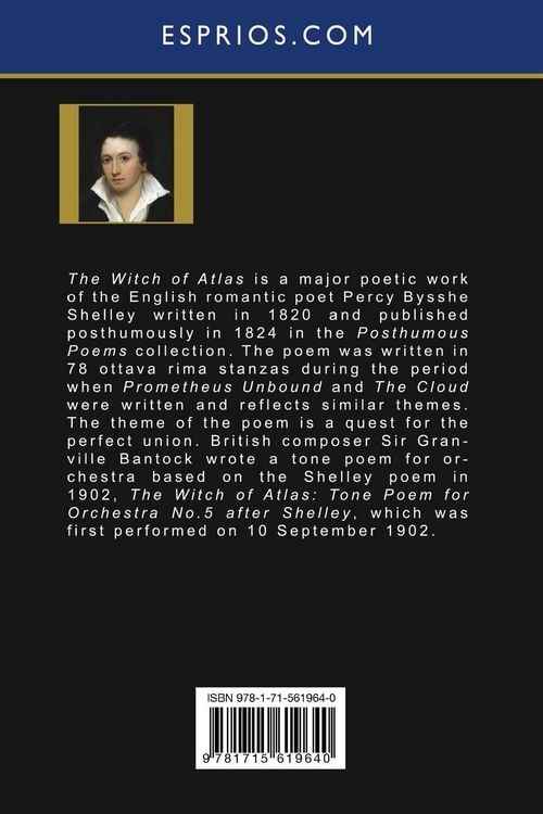 Produktbild: The Witch of Atlas (Esprios Classics)