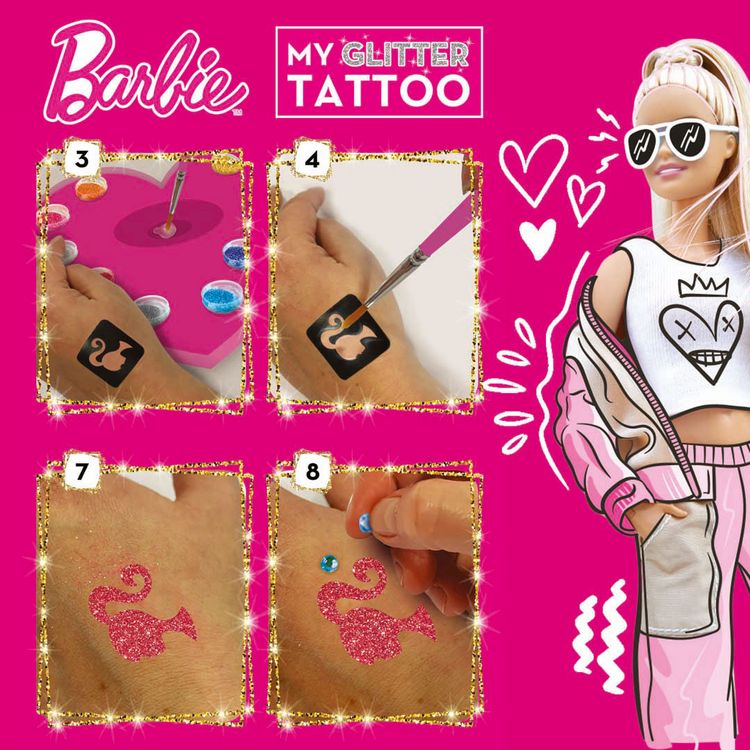 Produktbild: Barbie My Glitter Tattoo