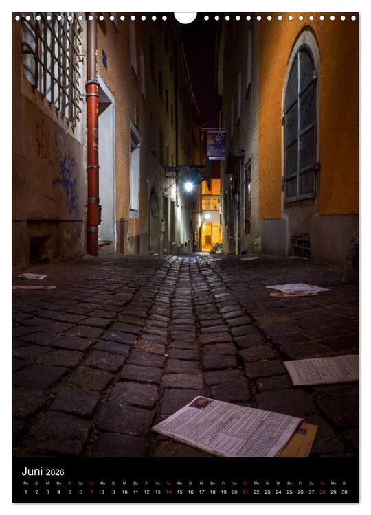 Produktbild: Altstadtgassen Regensburg (Wandkalender 2026 DIN A3 hoch), CALVENDO Monatskalender