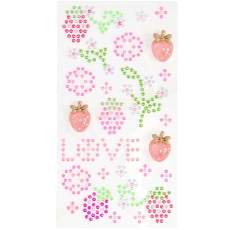Produktbild: Perlensticker mit 3D-Figuren, Love