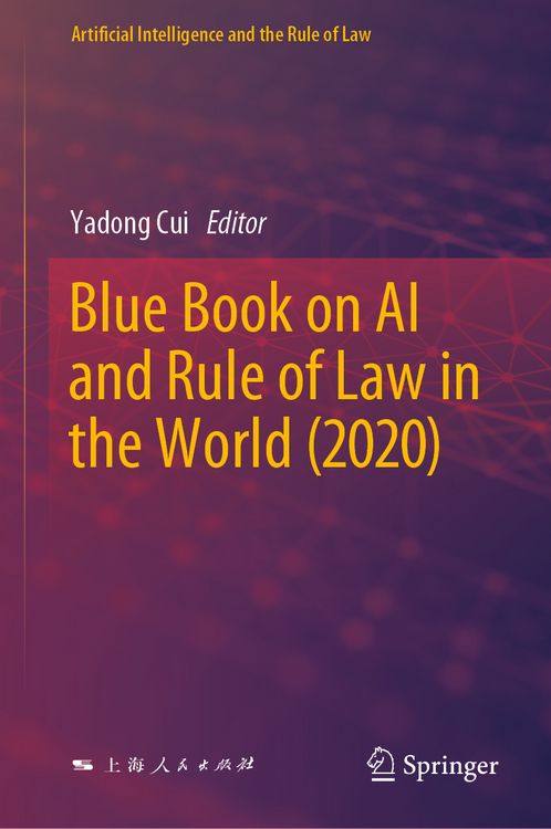 Produktbild: Blue Book on AI and Rule of Law in the World (2020)