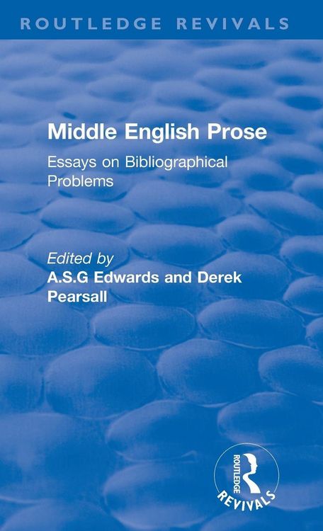 Produktbild: Middle English Prose