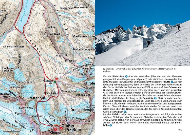 Produktbild: ROTHER Skitourenf&uuml;hrer Vorarlberg