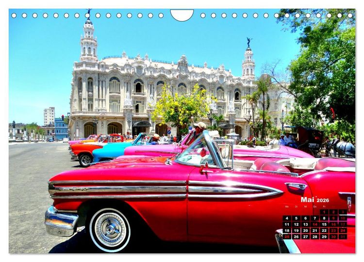 Produktbild: Der rote Star . Oldsmobile Starfire 98 (Wandkalender 2026 DIN A4 quer), CALVENDO Monatskalender