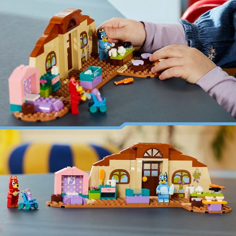 Produktbild: LEGO 11221 Bluey Schule mit Rusty und Bluey, Spielzeug f&uuml;r Kleinkinder