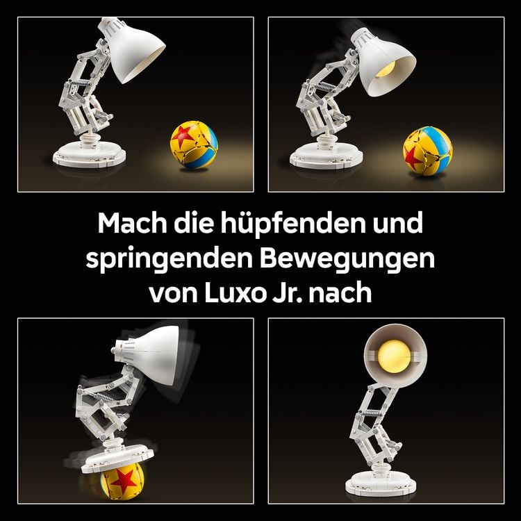 Produktbild: LEGO Ideas Disney Pixar Luxo Jr. Modellbau f&uuml;r Erwachsene 21357