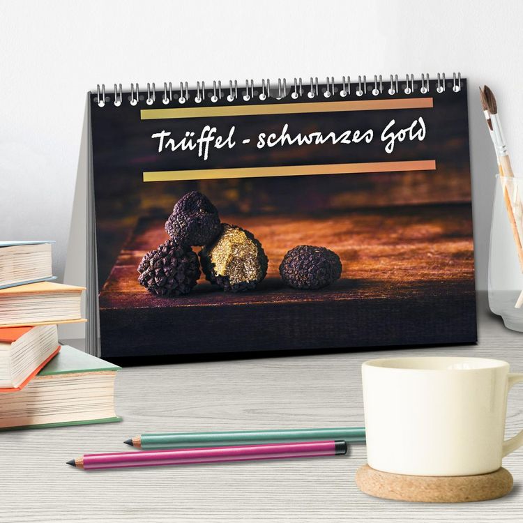 Produktbild: Tr&uuml;ffel - schwarzes Gold (Tischkalender 2027 DIN A5 quer), CALVENDO Monatskalender
