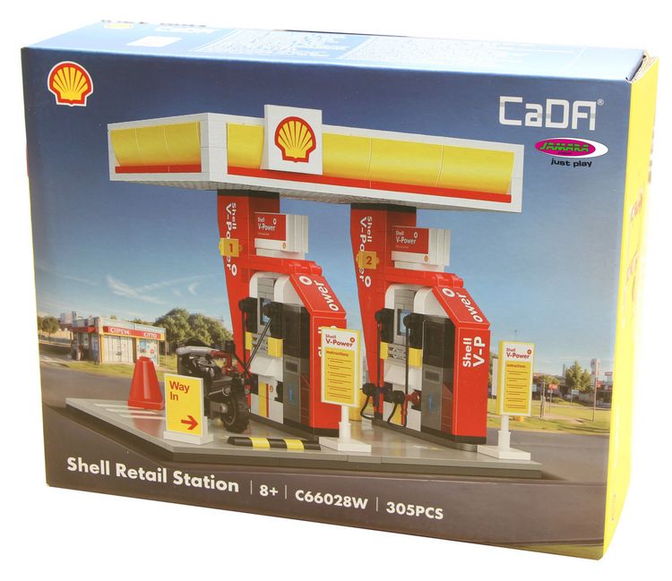 Produktbild: CaDA Shell Tankstelle Bricks