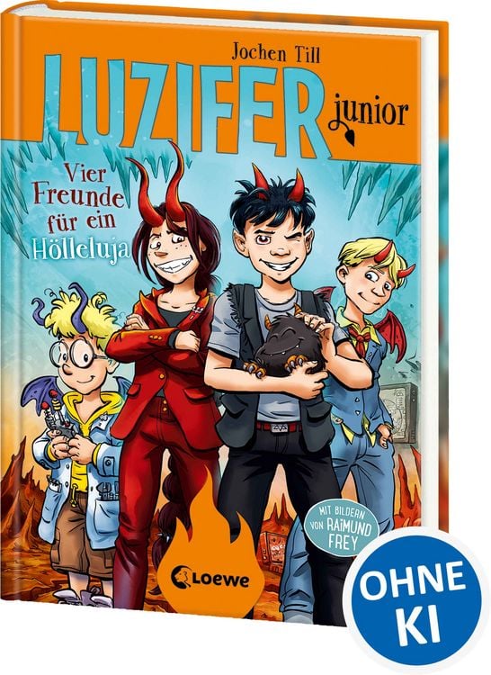 Produktbild: Luzifer junior (Band 17) - Vier Freunde f&uuml;r ein H&ouml;lleluja
