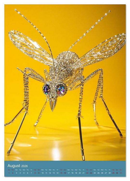 Produktbild: Sparkeling Creepy Crawlies (Wall Calendar 2026 DIN A4 portrait), CALVENDO 12 Month Wall Calendar