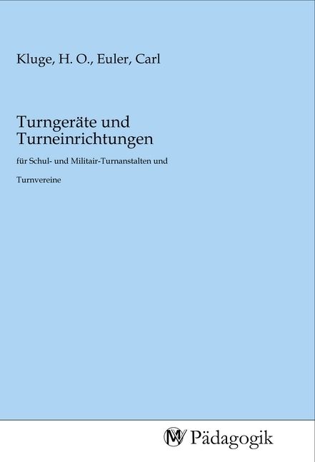 Produktbild: Turnger&auml;te und Turneinrichtungen