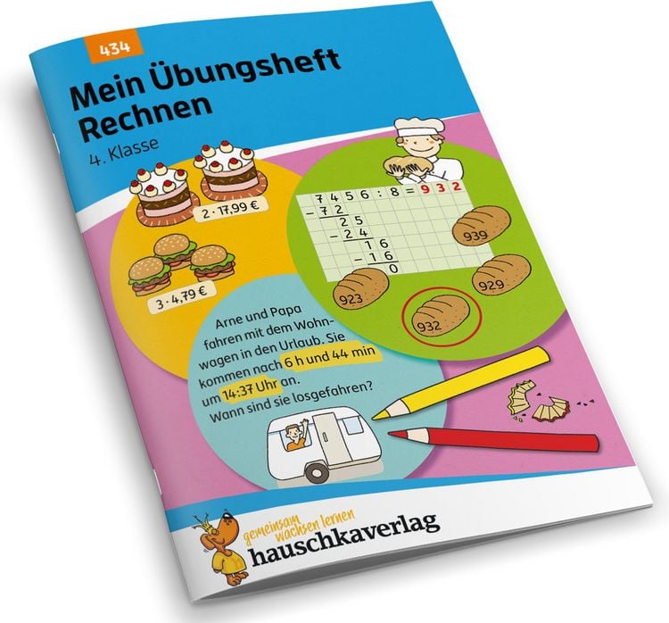 Produktbild: Mein &Uuml;bungsheft Rechnen 4. Klasse