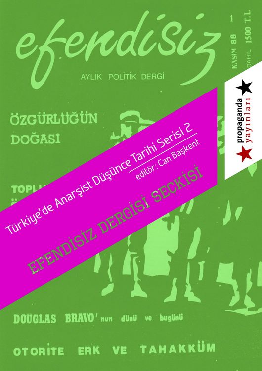 Produktbild: &quote;Efendisiz&quote; Dergisi Seckisi