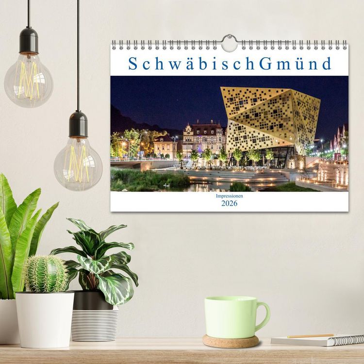 Produktbild: Schw&auml;bisch Gm&uuml;nd - Impressionen (Wandkalender 2026 DIN A4 quer), CALVENDO Monatskalender
