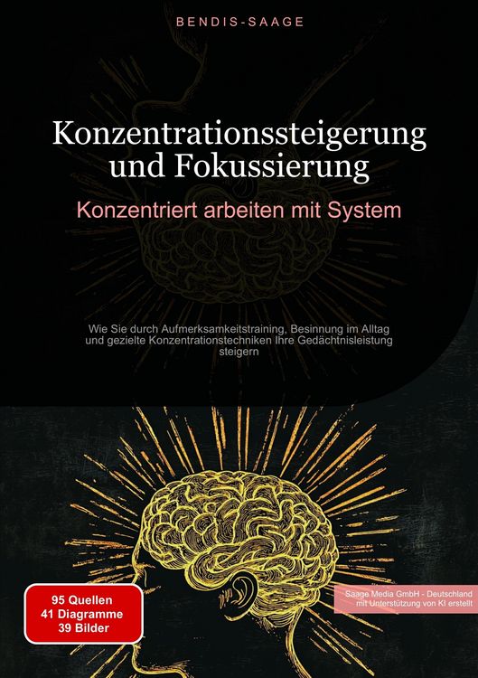 Produktbild: Konzentrationssteigerung und Fokussierung: Konzentriert arbeiten mit System