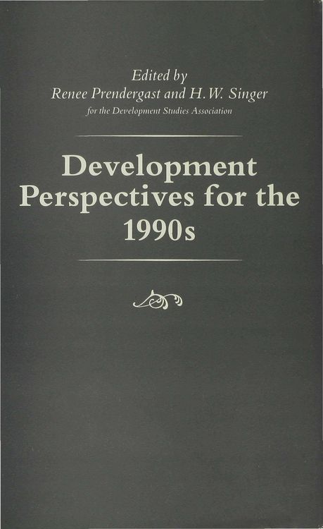 Produktbild: Development Perspectives for the 1990s