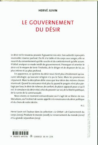 Produktbild: Le gouvernement du d&eacute;sir