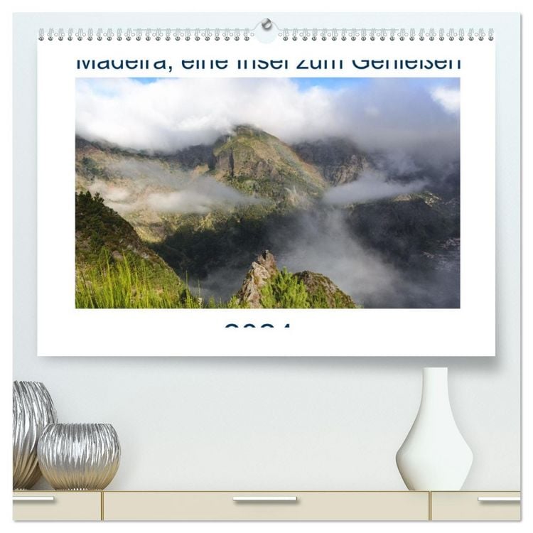 Produktbild: Madeira, eine Insel zum Genie&szlig;en (hochwertiger Premium Wandkalender 2026 DIN A2 quer), Kunstdruck in Hochglanz