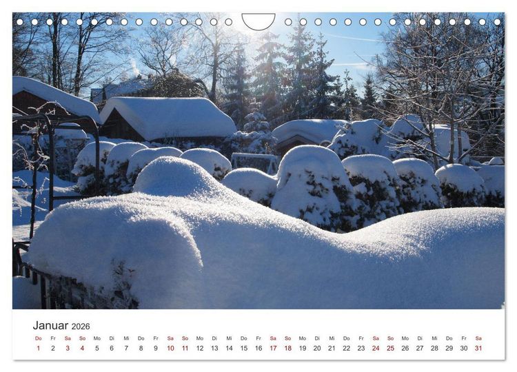 Produktbild: Annaberg - Hauptstadt des Erzgebirges (Wandkalender 2026 DIN A4 quer), CALVENDO Monatskalender
